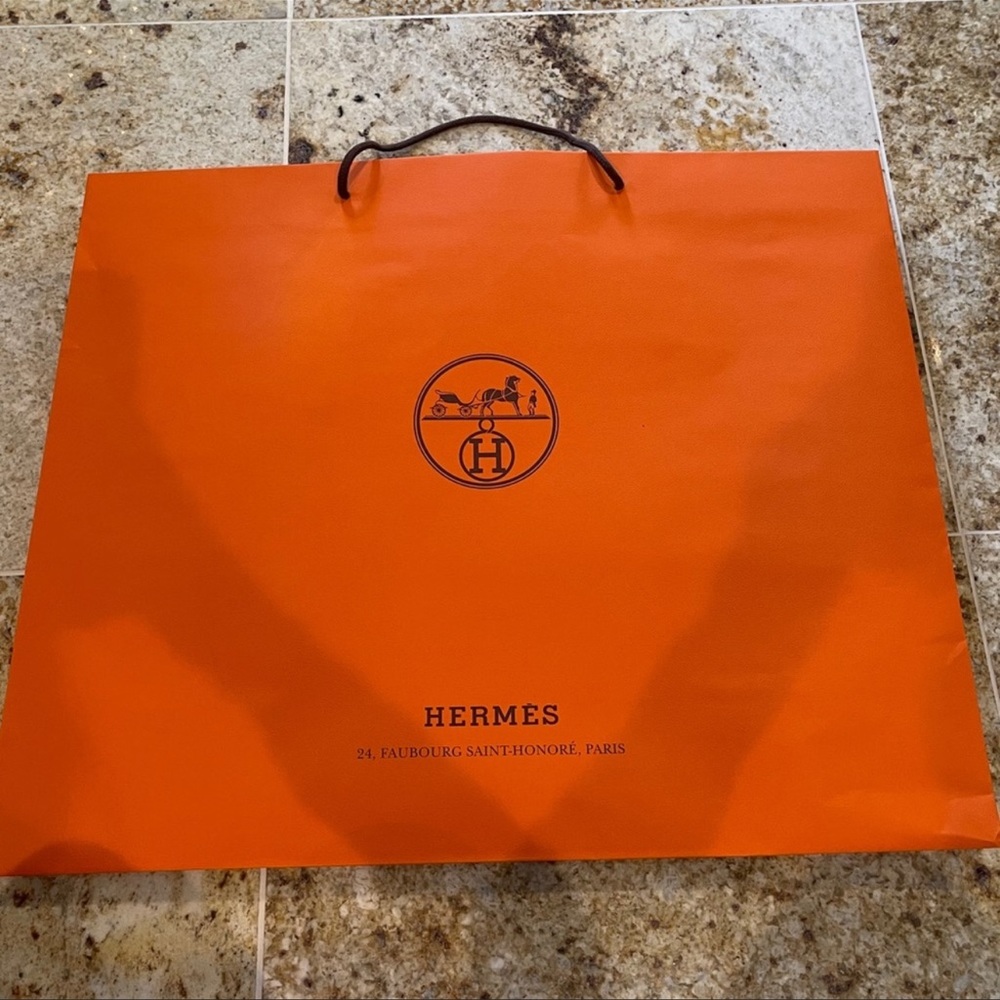 Hermès shopping bag